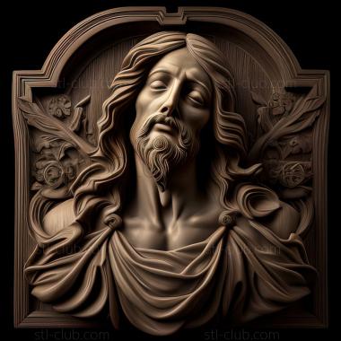 3D model st jesus (STL)